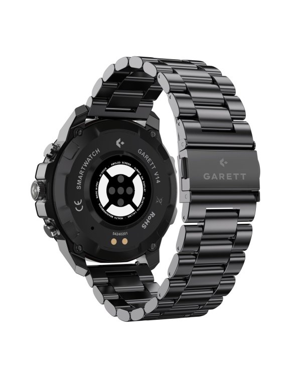 Garett V14 Black steel Смарт-часы