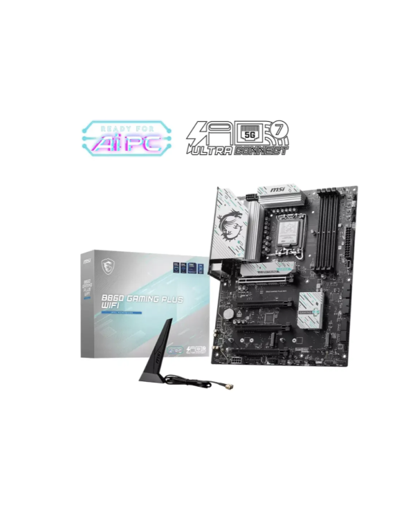 MSI B860 GAMING PLUS Материнская плата Intel / B860 / LGA / 1851 / ATX