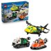 LEGO CITY 60505 Airplane, Service Truck and Hovercraft Remix Конструктор