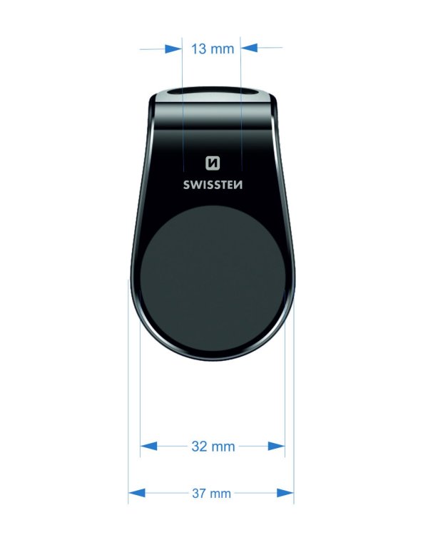 Swissten Easy Mount Магнитный автомобильный держатель (ECO PACK)