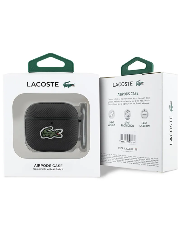 Lacoste Petit Pique Croc Logo Patch Чехол для AirPods 4