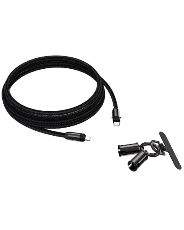 Devia 2in1 Lanyard 27W USB-C - Lightning Кабель 1.2m