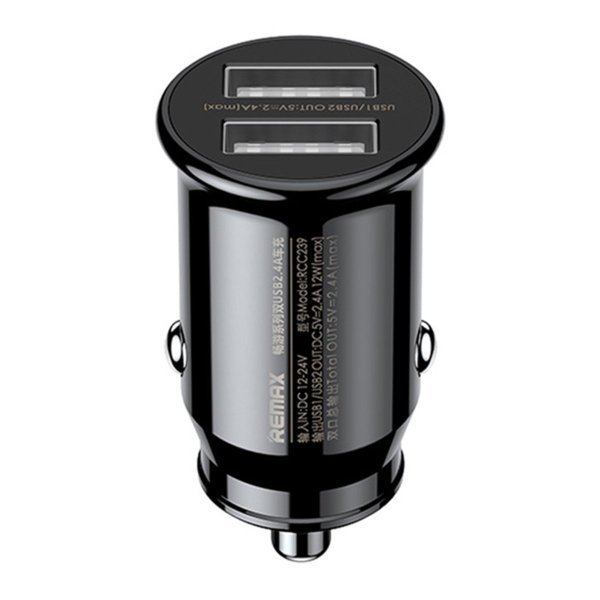 Обложка книги «Remax RCC239 Авто Зарядка 2x USB / 2.4A»