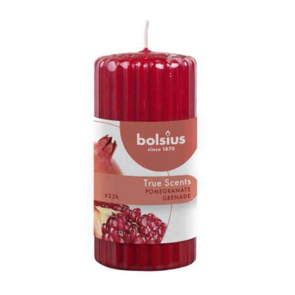 Bolsius True Scents Ароматическая Свеча 120x58mm Гранат