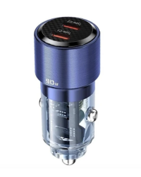 Qualo QTLS-AC-A-90 Зарядное устройство для автомобиля 2x USB-C / 90 Вт