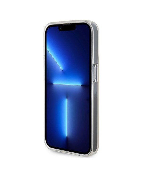 Guess IML Faceted Mirror Disco Iridescent Case Защитный Чехол для iPhone Apple 15 Pro