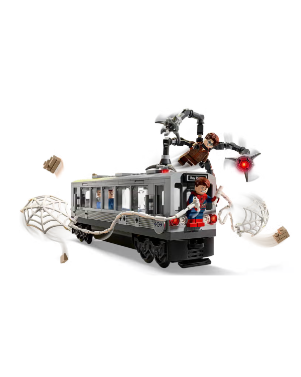 LEGO 76321 Spider-Man vs Doc Ock Subway Train Scene Конструктор