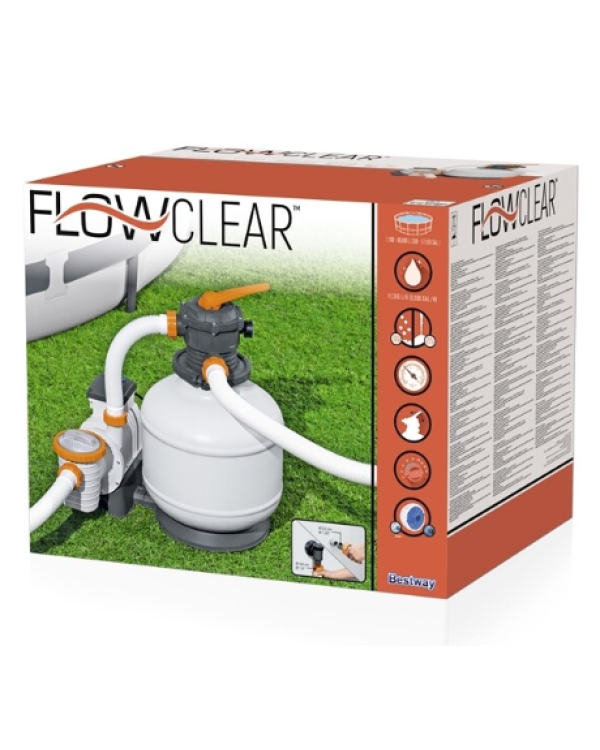 Bestway 58486 Фильтрующий Насос для Бассейна 2600gal