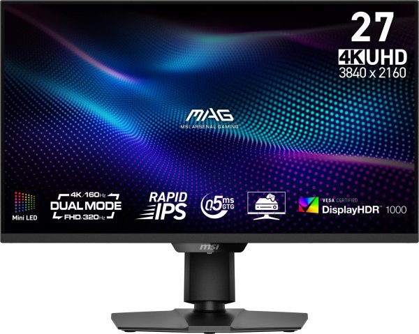 MSI MAG 274UPDF E16M 4K Ultra HD LED Монитор 27"
