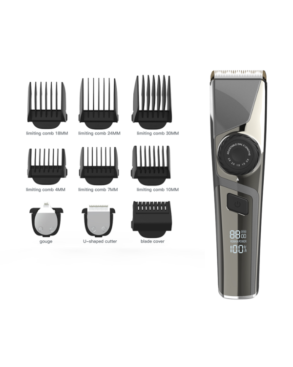 XO CF16 Беспроводной триммер для волос с цифровым дисплеем