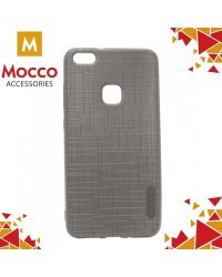 Mocco Cloth Силиконовый чехол с текстурой для Huawei P10 Lite Серый