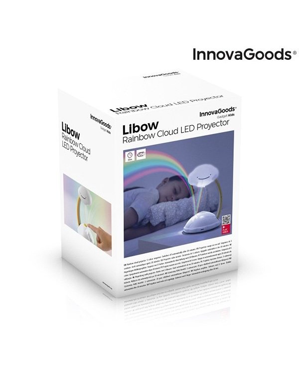 Дополнительное изображение книги «InnovaGoods Libow Радужное Облако Светодиодный Проектор»