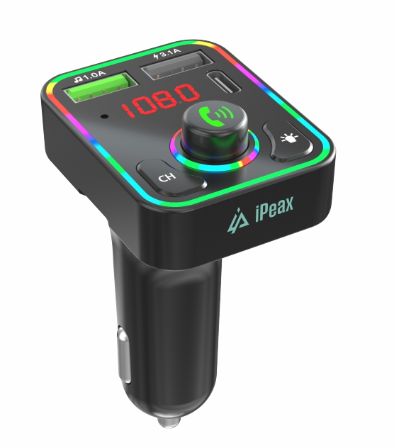 iPeax RGB FM Bluetooth Трансмиттер