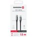Swissten Textile II USB-C - Lightning Kабель для передачи данных и зарядки 1.5m