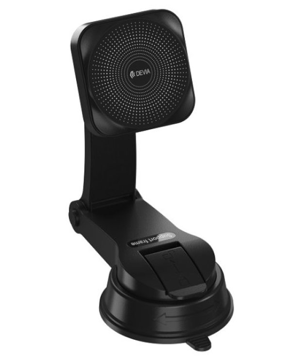 Devia EA473 Автомобильный держатель магнитный с беспроводным индуктивным зарядным устройством 15W