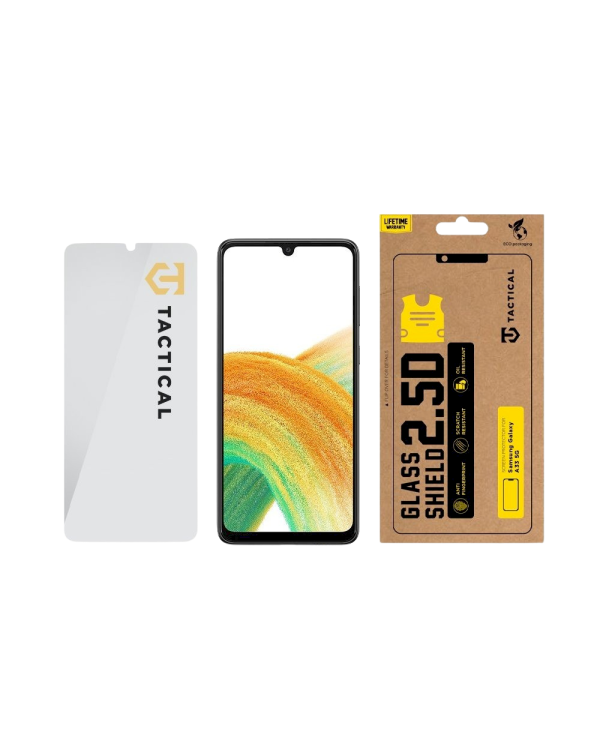 Tactical Glass Shield 2.5D Защитное стекло для Samsung Galaxy A33 5G / прозрачный