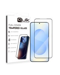 Quik Accessories Full Cover Tempered Glass Защитное Стекло для Samsung Galaxy S25 Plus