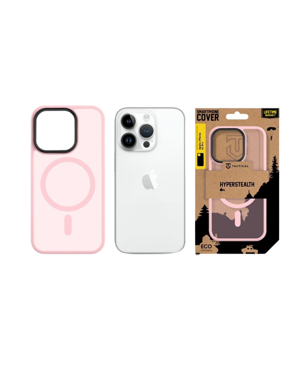 Дополнительное изображение книги «Tactical MagForce Hyperstealth Cover Защитный чехол для iPhone 14 Pro / розовая пантера»