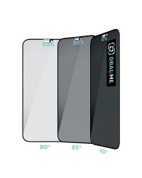 OBAL:ME Privacy 5D Glass Screen Protector Защитное стекло для Apple iPhone 12 Pro Max / чёрный