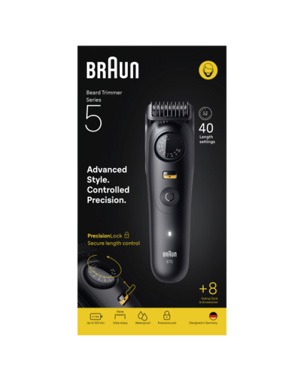 Braun BeardTrimmer 5 BT5560 Триммер