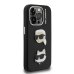 Karl Lagerfeld Grained PU K&CH Heads Case Чехол для Apple iPhone 15 Pro