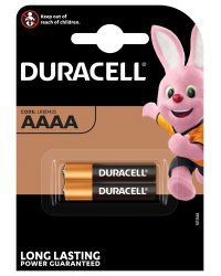 Duracell ULTRA POWER AAAA MX2500 Alkaline 1.5V Батарейки 2шт.
