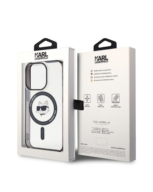 Karl Lagerfeld KLHMP15LHCHNOTK Чехол для Apple iPhone 15 Pro
