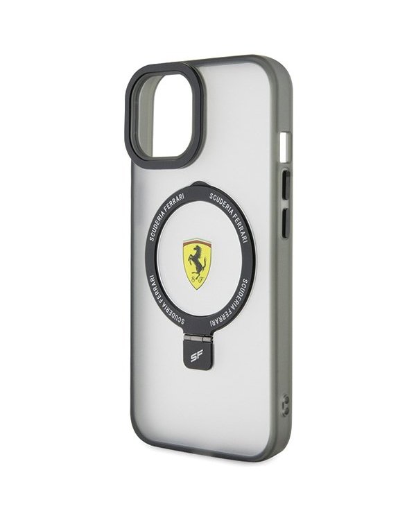 Ferrari Ring Stand MagSafe Back Case Защитный Чехол для Apple iPhone 15