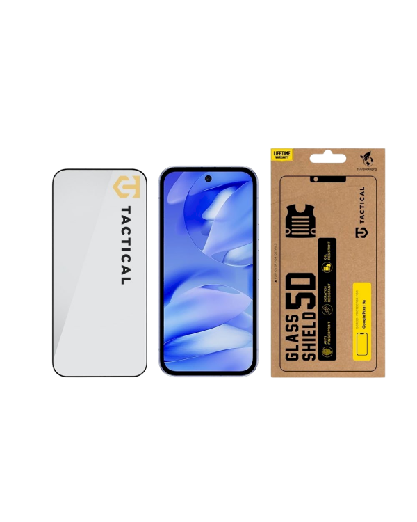 Tactical Glass Shield 5D Защитное стекло для Google Pixel 9a/10a / чёрный