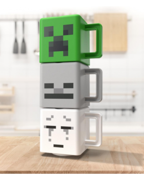 Дополнительное изображение книги «Paladone Minecraft Комплект из 3 кружек»