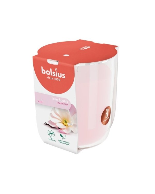 Bolsius True Scents Ароматическая Свеча 80x73mm Magnolia