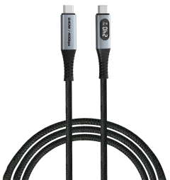 Verbatim 31849V Кабель для дисплея USB-C 240Вт / 40Гбит/с