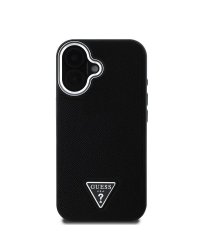 Guess PU Grained Triangle Logo Case Чехол для Apple iPhone 16