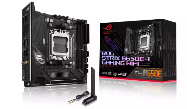 Asus Rog Strix B650E-I Материнская плата / Wifi / AMD B650 / Socket AM5 / DDR5 / mini ITX