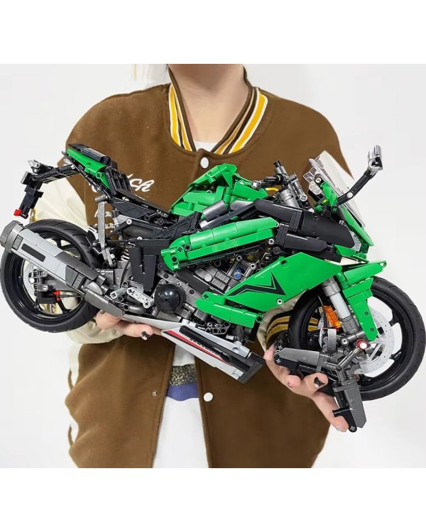 Jie Star Kawasaki Ninja 1000SX Kонструктор Cпортивного мотоцикла 2304шт.
