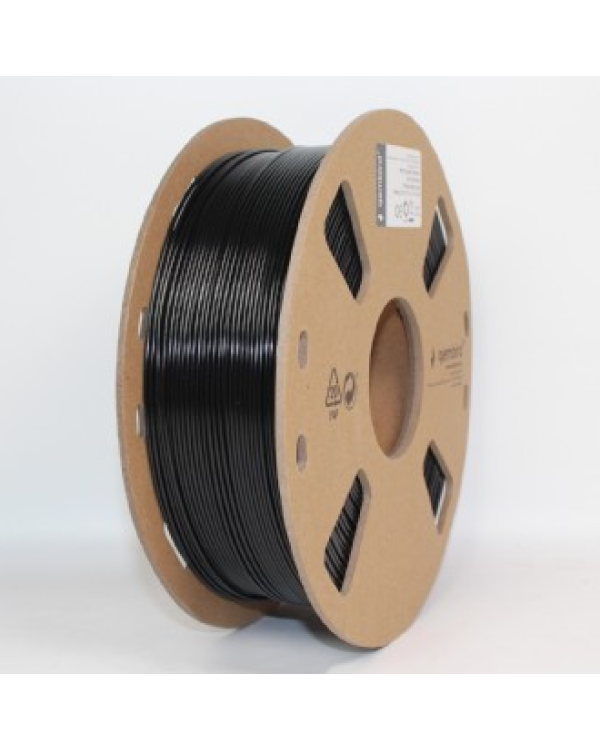 Gembird 3DP-PETG1.75-01-BK печатный материал для 3D-принтеров Полиэтилентерефталатгликоль (ПЭТГ) Черный 1 кг