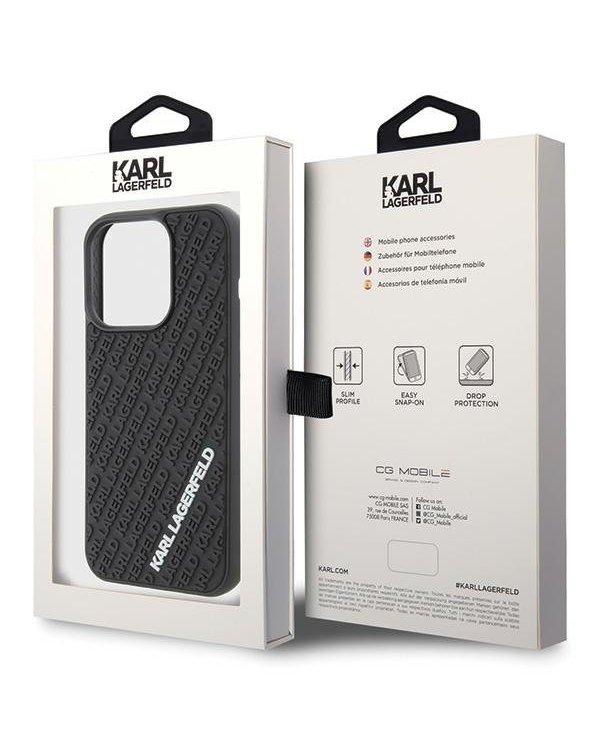 Karl Lagerfeld KLHCP15L3DMKRLK Чехол для Apple iPhone 15 Pro