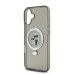 Karl Lagerfeld Ringstand Karl and Choupette MagSafe Case Защитный чехол MagSafe для iPhone 16 / чёрный