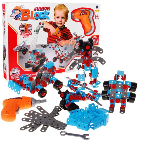 RoGer Screwdriver Конструктор 550 шт.