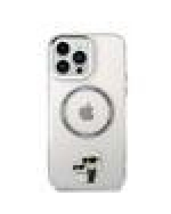 Karl Lagerfeld IML Karl and Choupette MagSafe Case Защитный чехол для iPhone 13 Pro Max / прозрачный
