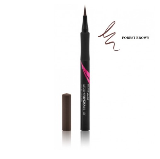 Maybelline Hyper Precise All Day Подводка для глаз 01 Forest Brown
