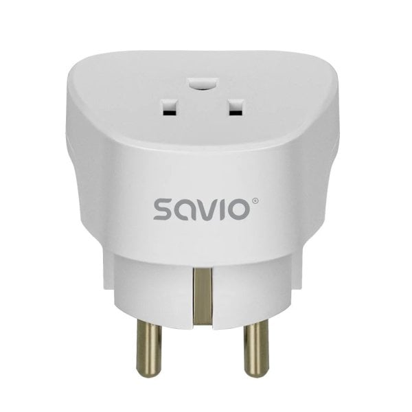SAVIO AP-01 Travel Сетевой переходник US - EU