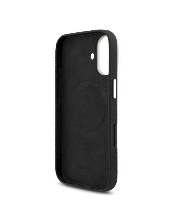 Lacoste PVC Iconic Petit Pique Metal Logo MagSafe Case Чехол для Apple iPhone 17