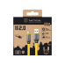 Обложка книги «Tactical Fat Man 2.0 USB-A/USB-C Кабель 1m / жёлтый»