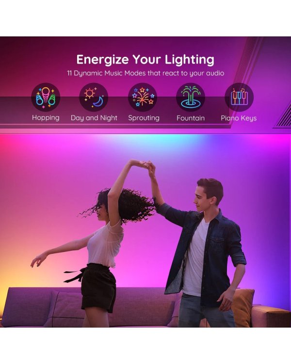 Govee H618A RGBIC LED Smart Strip Bluetooth / Wi-Fi / 5m