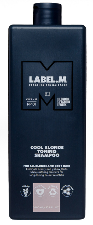 Label.M Cool Blonde Toning Шампунь 1000ml