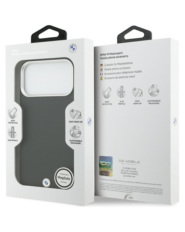 BMW Sign Full Wrapped Metal MagSafe Case Защитный Чехол для Apple iPhone 17 Pro Max