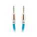 Обложка книги «Forever HQ AUX провод 3.5 mm -> 3.5 mm 1m Синий»