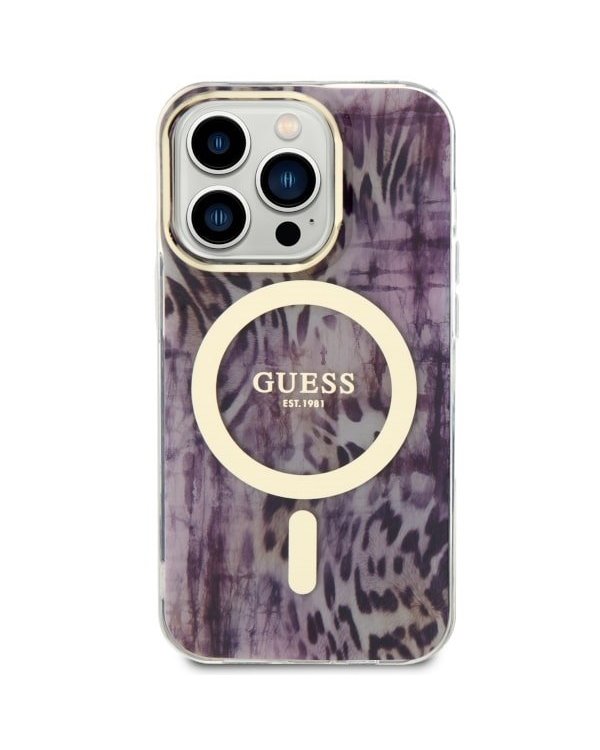 Guess GUHMP14XHLEOPWP Чехол для Apple iPhone 14 Pro Max