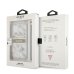 Guess GUHCP13MKMABGR Marble Strap Back Case Чехол для Apple iPhone 13 Серый